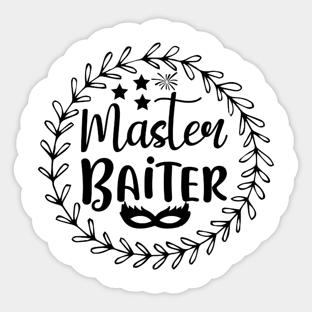 Master Baiter Sticker by Dream zone